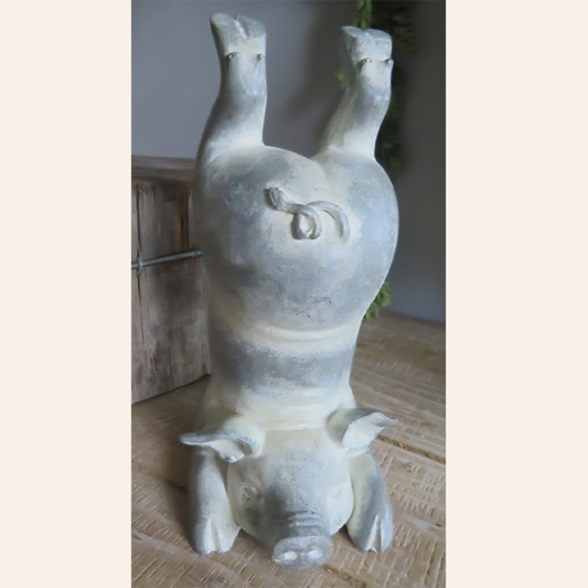 Yoga Pig - Scorpion Pose
